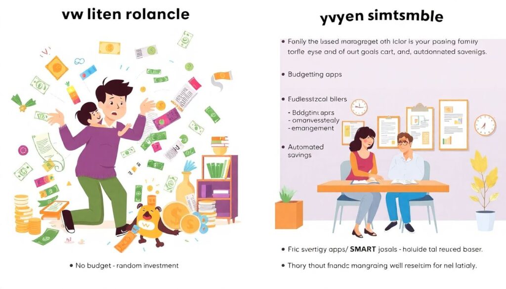 Финансовые привычки успешных семей - иллюстрация