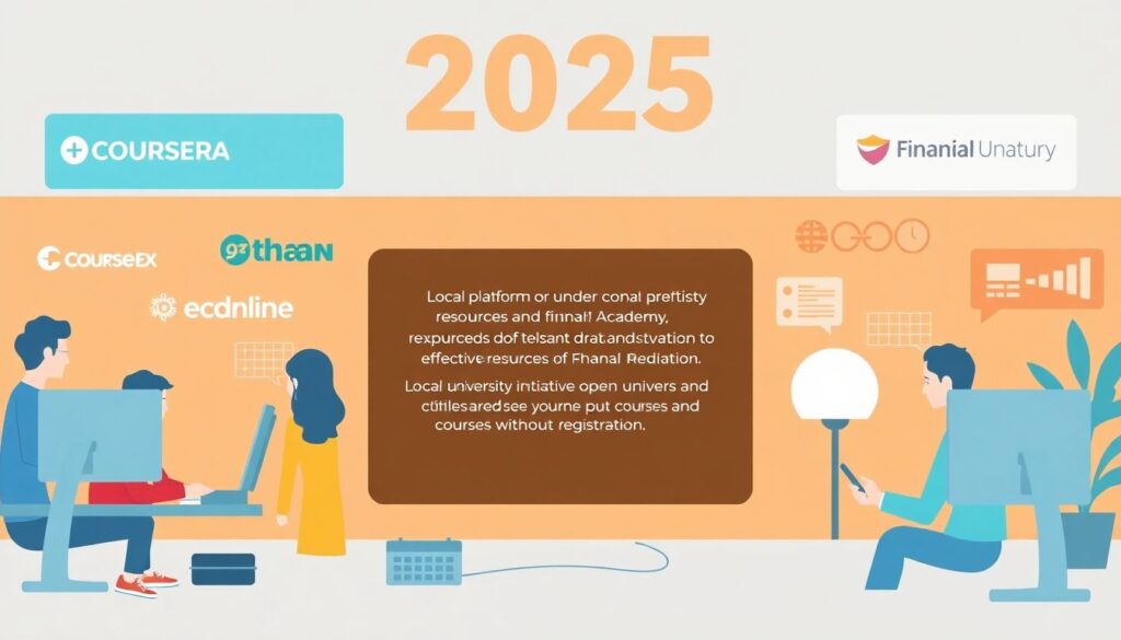 Где найти бесплатные обучающие курсы по финансам - иллюстрация