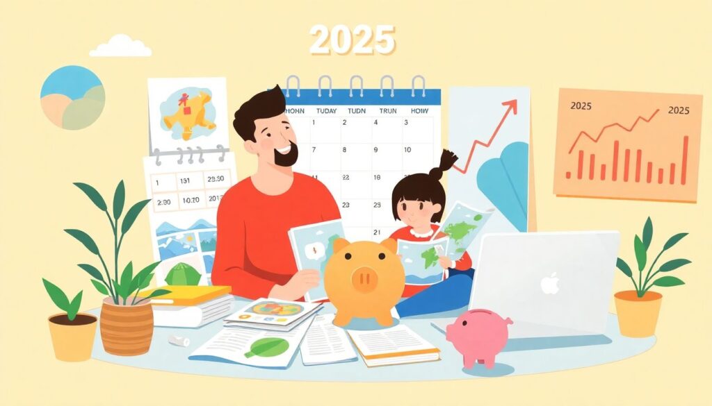 Как планировать затраты на отпуск по месяцам - иллюстрация