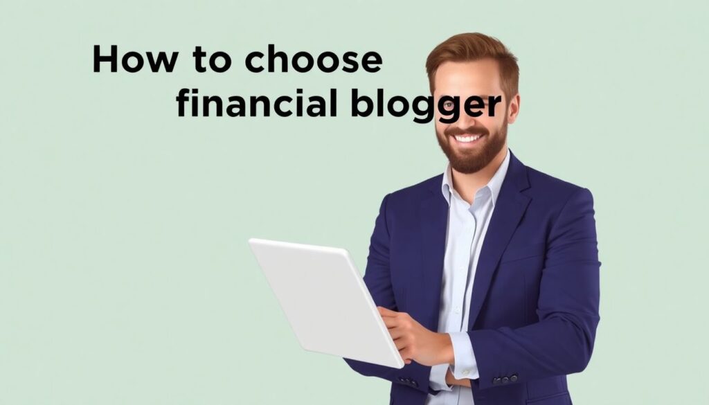 Как выбрать финансового блогера - иллюстрация