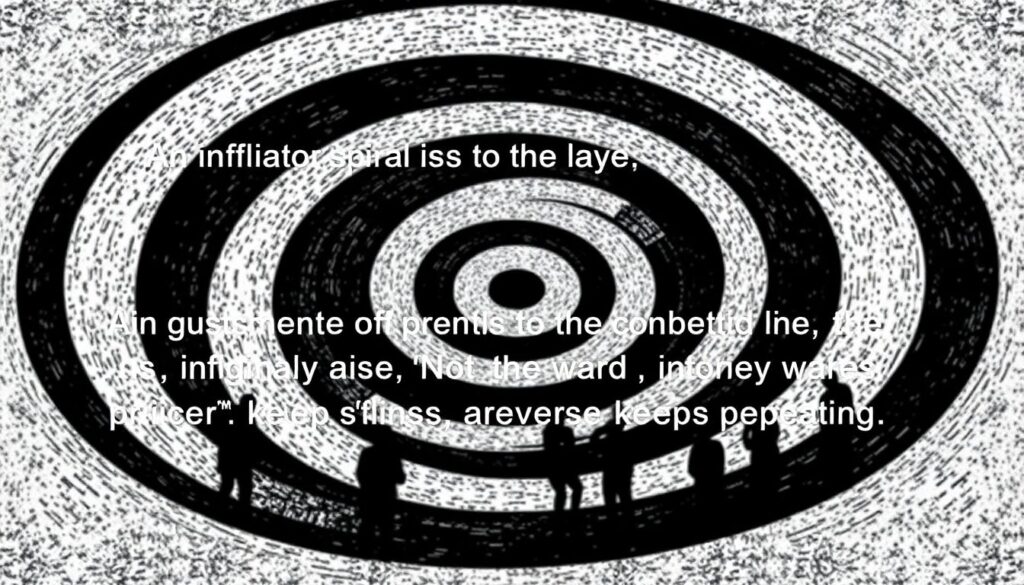 Что такое инфляционная спираль - иллюстрация