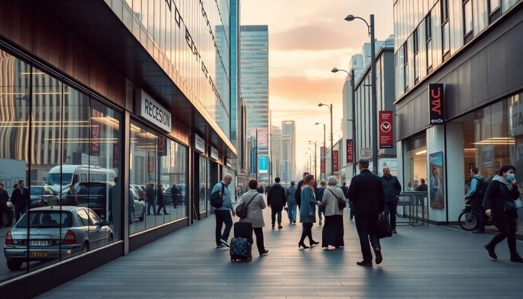 Что такое рецессия и как она влияет на личные финансы - иллюстрация