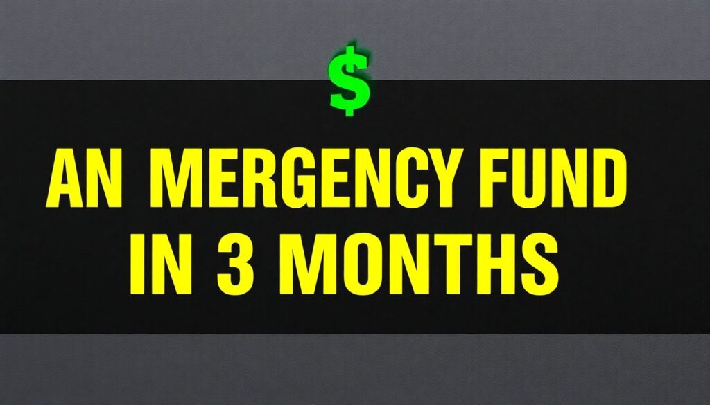 Как накопить на подушку безопасности за 3 месяца - иллюстрация