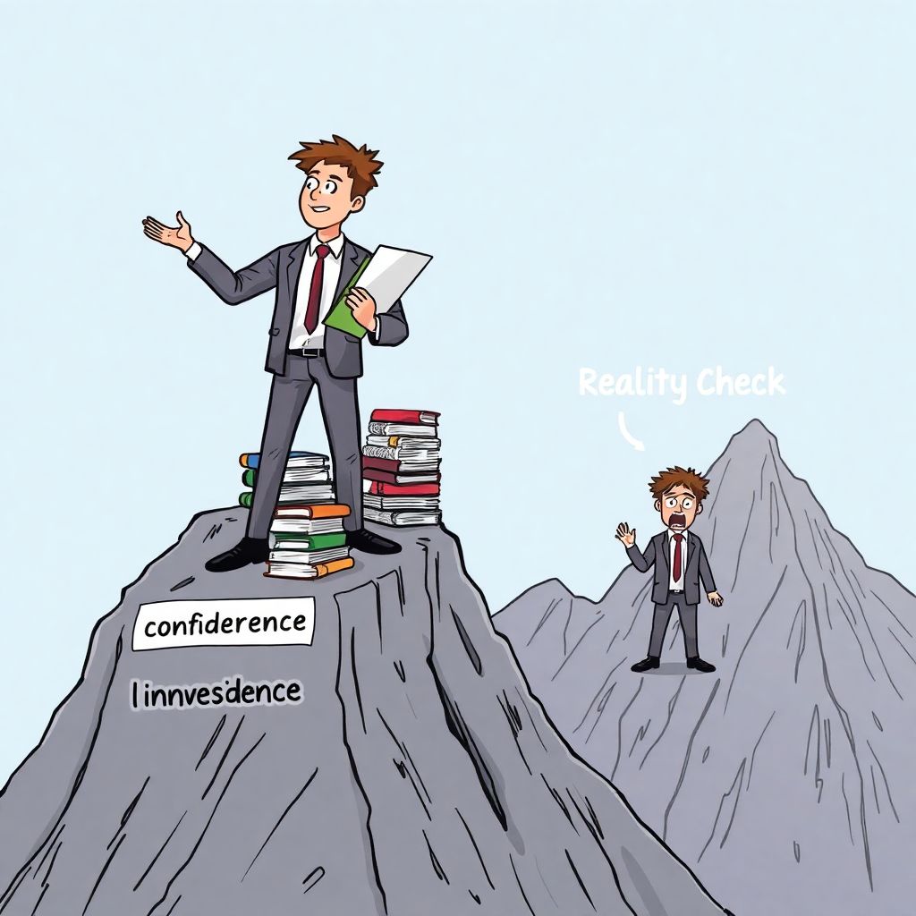 Эффект Даннинга-Крюгера в финансах: как переоценка знаний влияет на решения