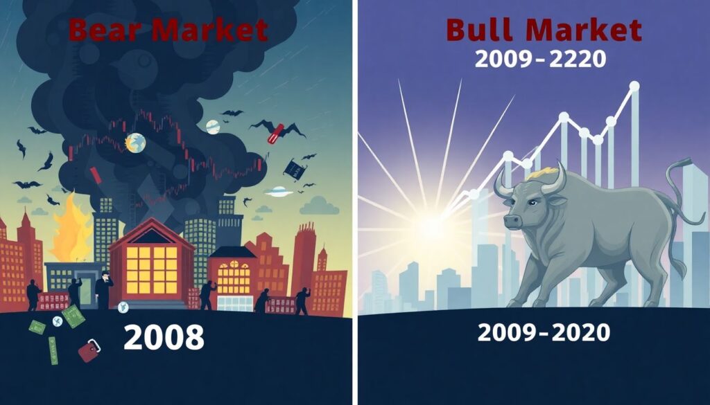 Что такое "медвежий" и "бычий" рынок - иллюстрация