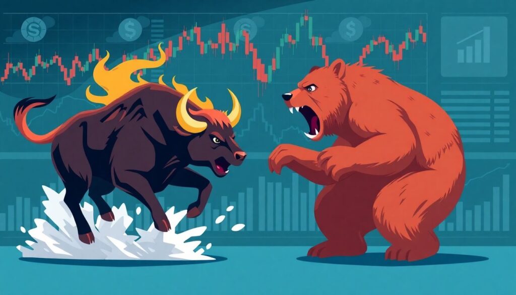 Что такое "медвежий" и "бычий" рынок - иллюстрация