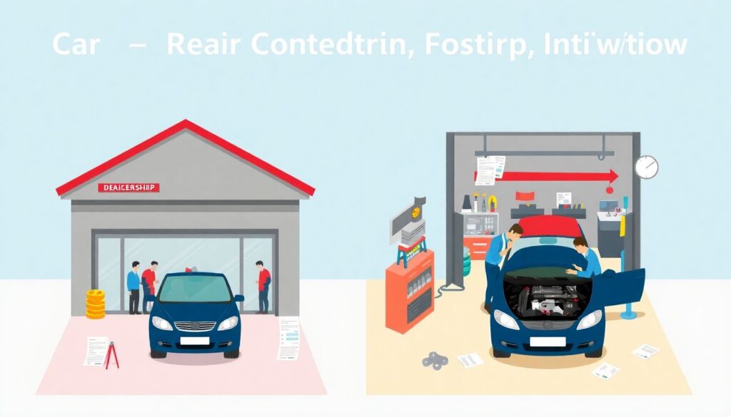 Как сэкономить на ремонте автомобиля - иллюстрация
