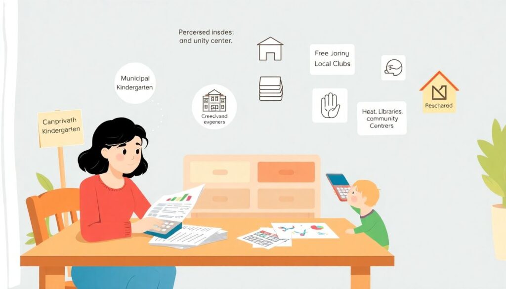 Как экономить на оплате детского сада и кружков - иллюстрация