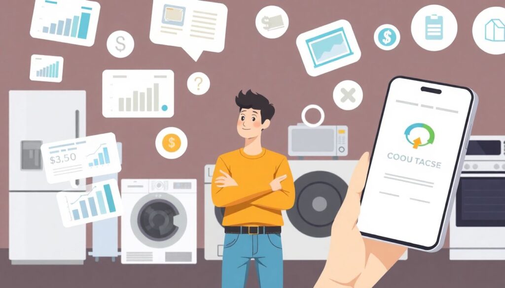 Как сэкономить на покупке бытовой техники - иллюстрация