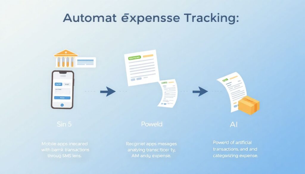 Методы автоматического учета расходов на смартфоне - иллюстрация
