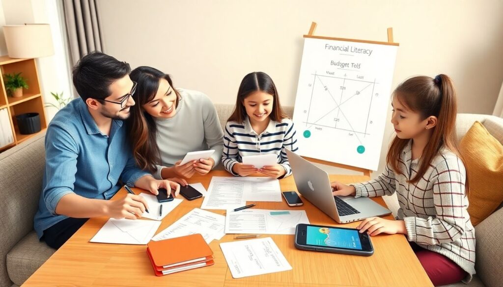 Чек-лист по финансовой грамотности для семьи - иллюстрация