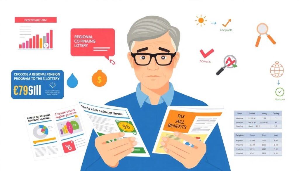 Как выбрать пенсионную программу регионального уровня - иллюстрация