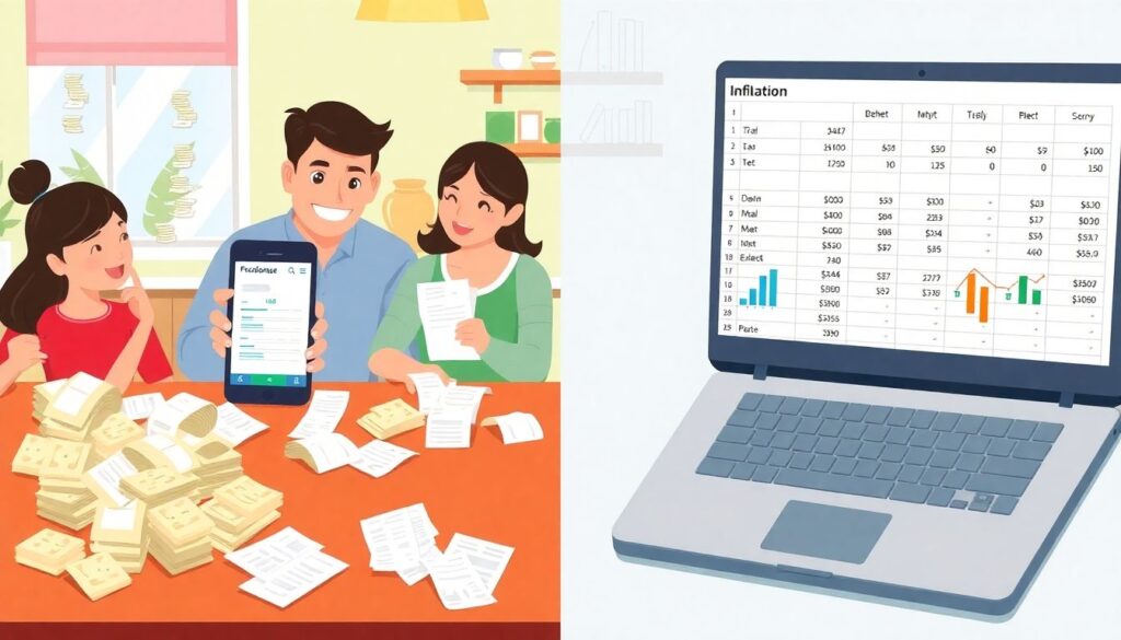 Как учитывать инфляцию в бюджете семьи - иллюстрация