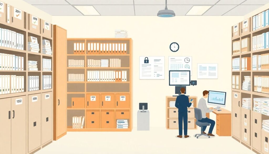 Как правильно хранить и архивировать документы по финансам - иллюстрация