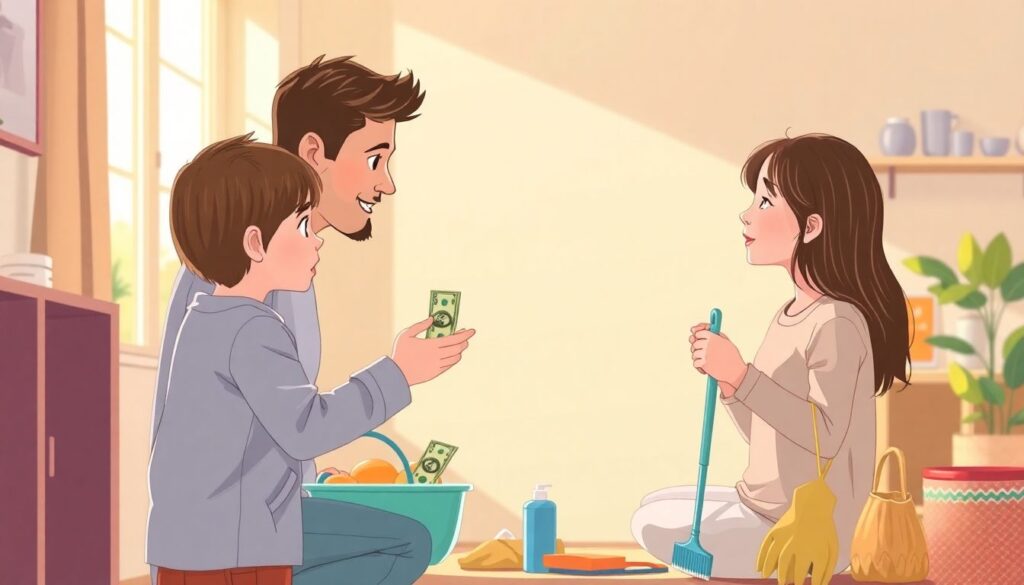 Как научить детей ответственности за деньги - иллюстрация