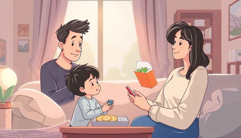 Как научить детей ответственности за деньги - иллюстрация