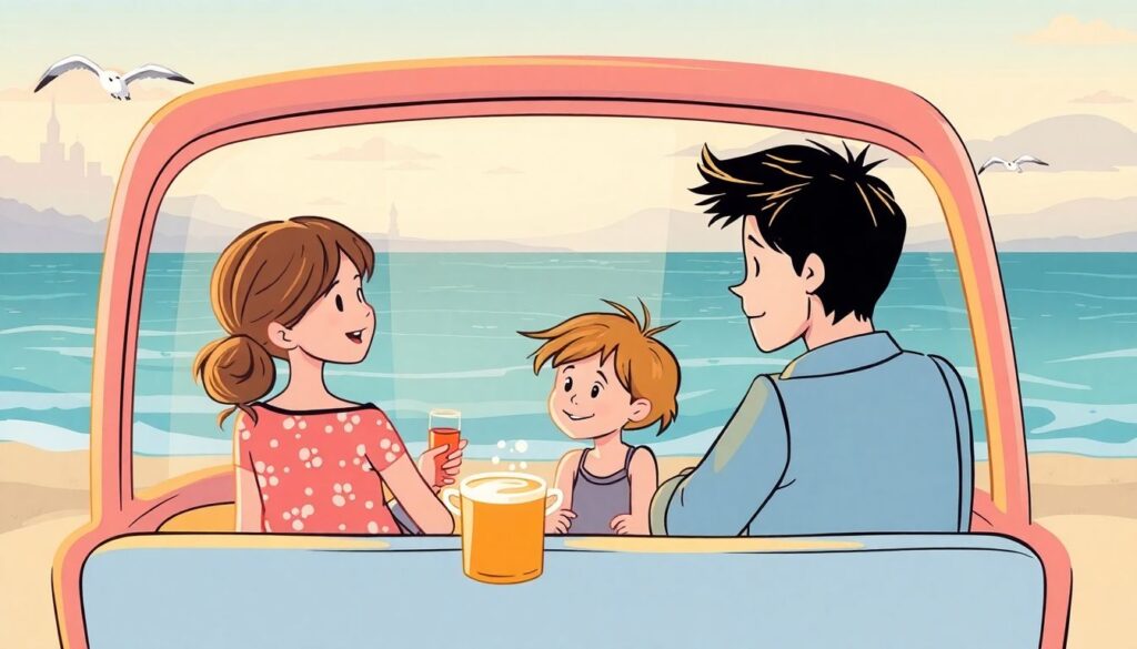 Как экономить на путешествиях с детьми - иллюстрация