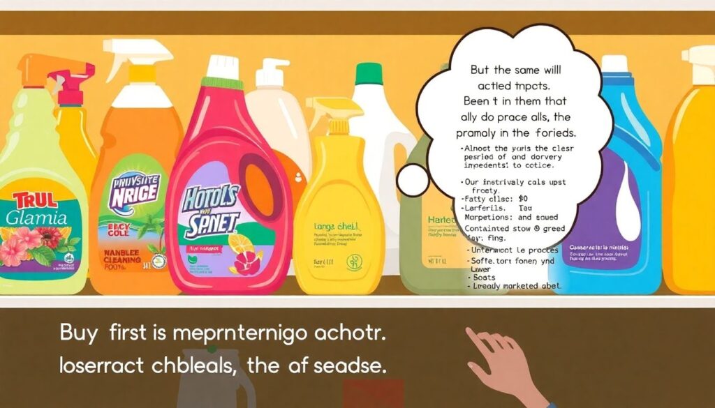 Как экономить на бытовой химии и уходе за домом - иллюстрация