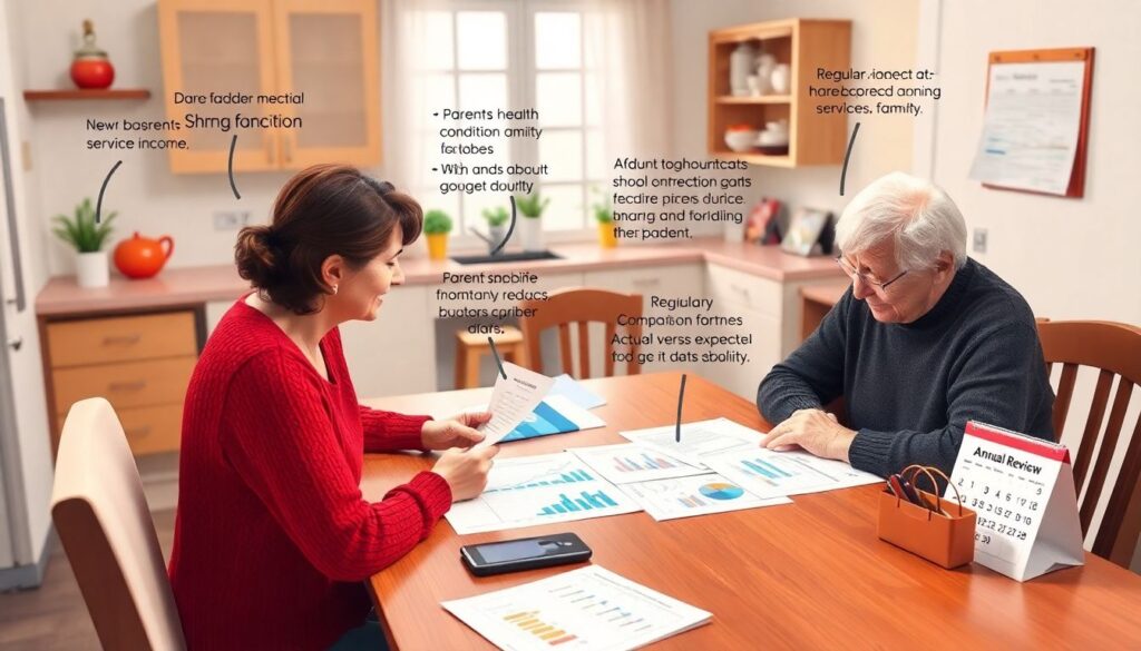 Как планировать бюджет на уход за престарелыми - иллюстрация