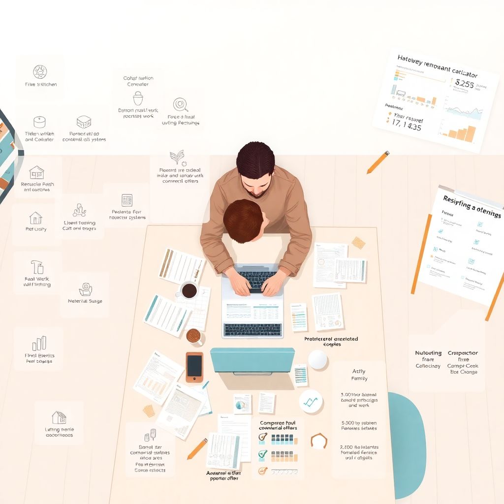 Как планировать расходы на ремонт дома без стрессов и лишних затрат