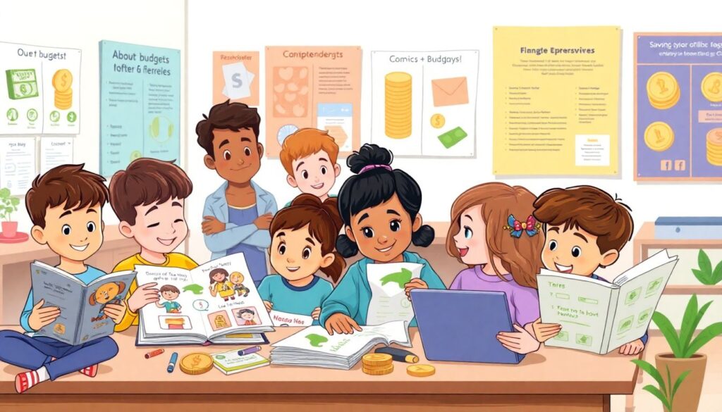 Как научить детей экономить и управлять карманными деньгами - иллюстрация