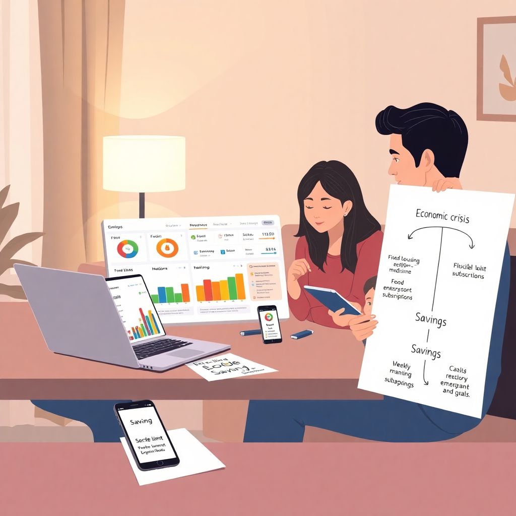 Как не забывать про семейный бюджет в периоды кризисов и сохранять деньги