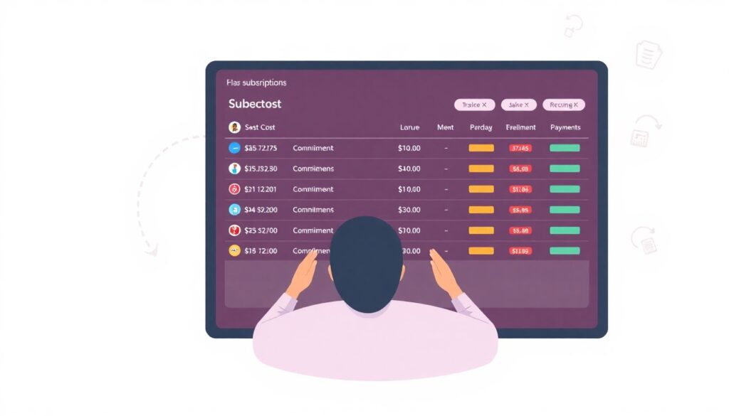 Как вести учет подписок на сервисы и развлечения - иллюстрация
