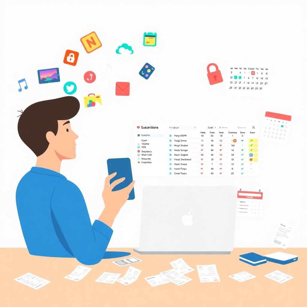 Как вести учет подписок на сервисы и развлечения и экономить деньги