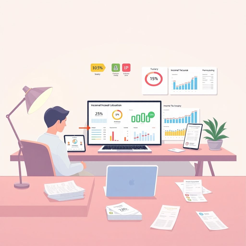 Как правильно рассчитывать налоги с доходов: пошаговое руководство