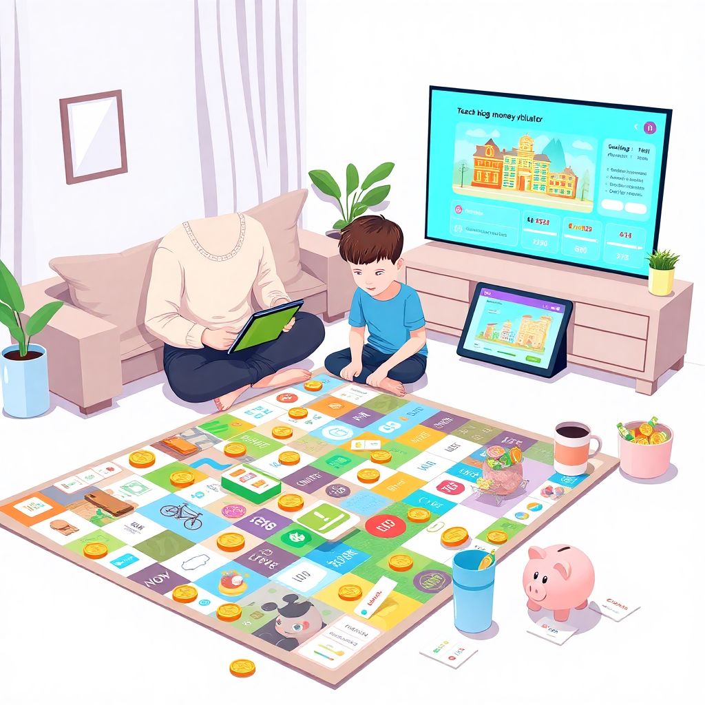 Как обучать детей финансовой ответственности через игры и игровые задания