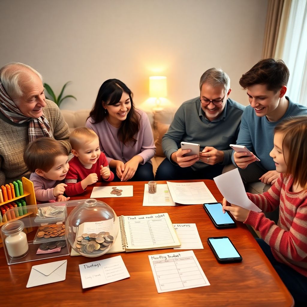 Как обучать детей финансовой грамотности в семьях с несколькими поколениями