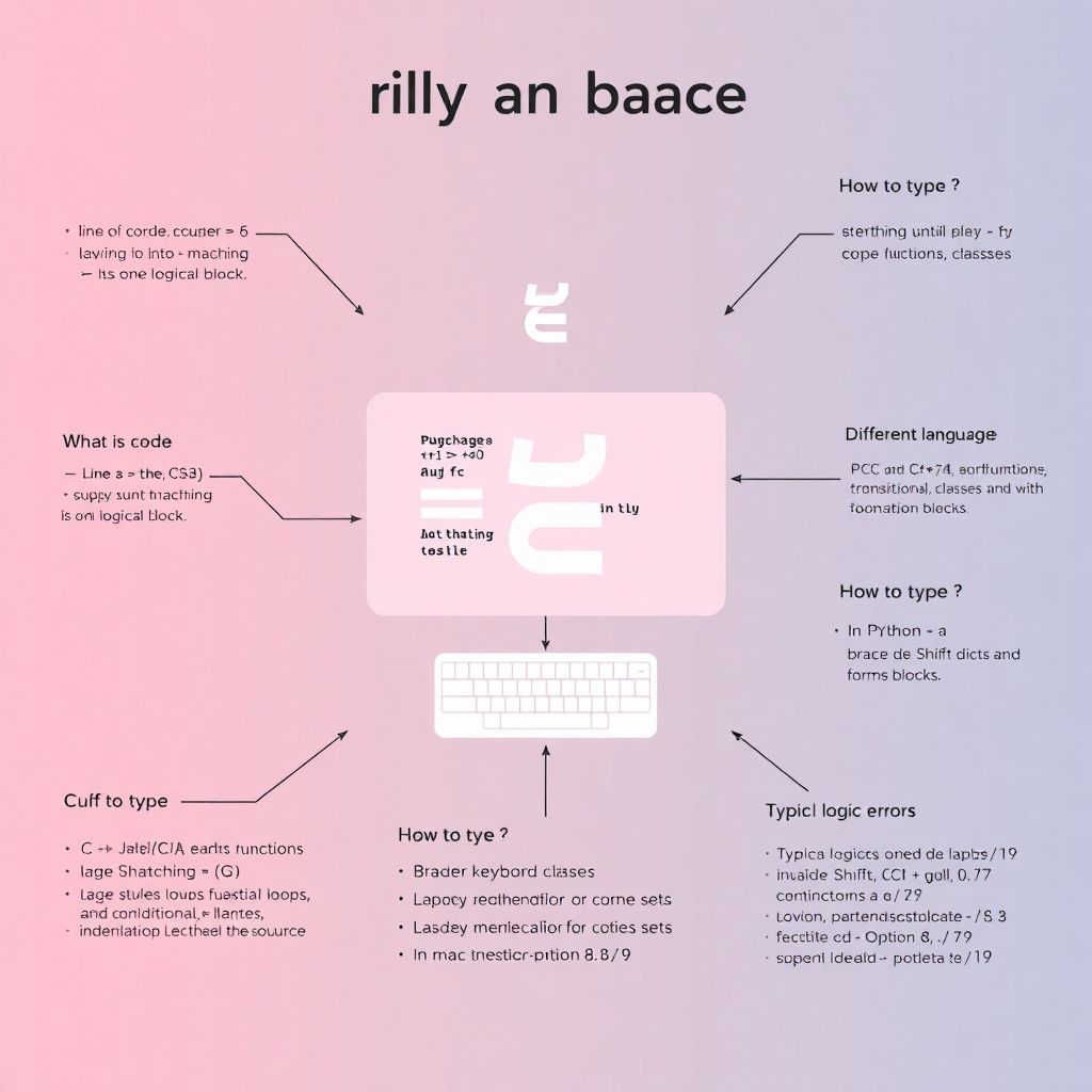Фигурная скобка { в программировании и тексте: значение, применение и примеры