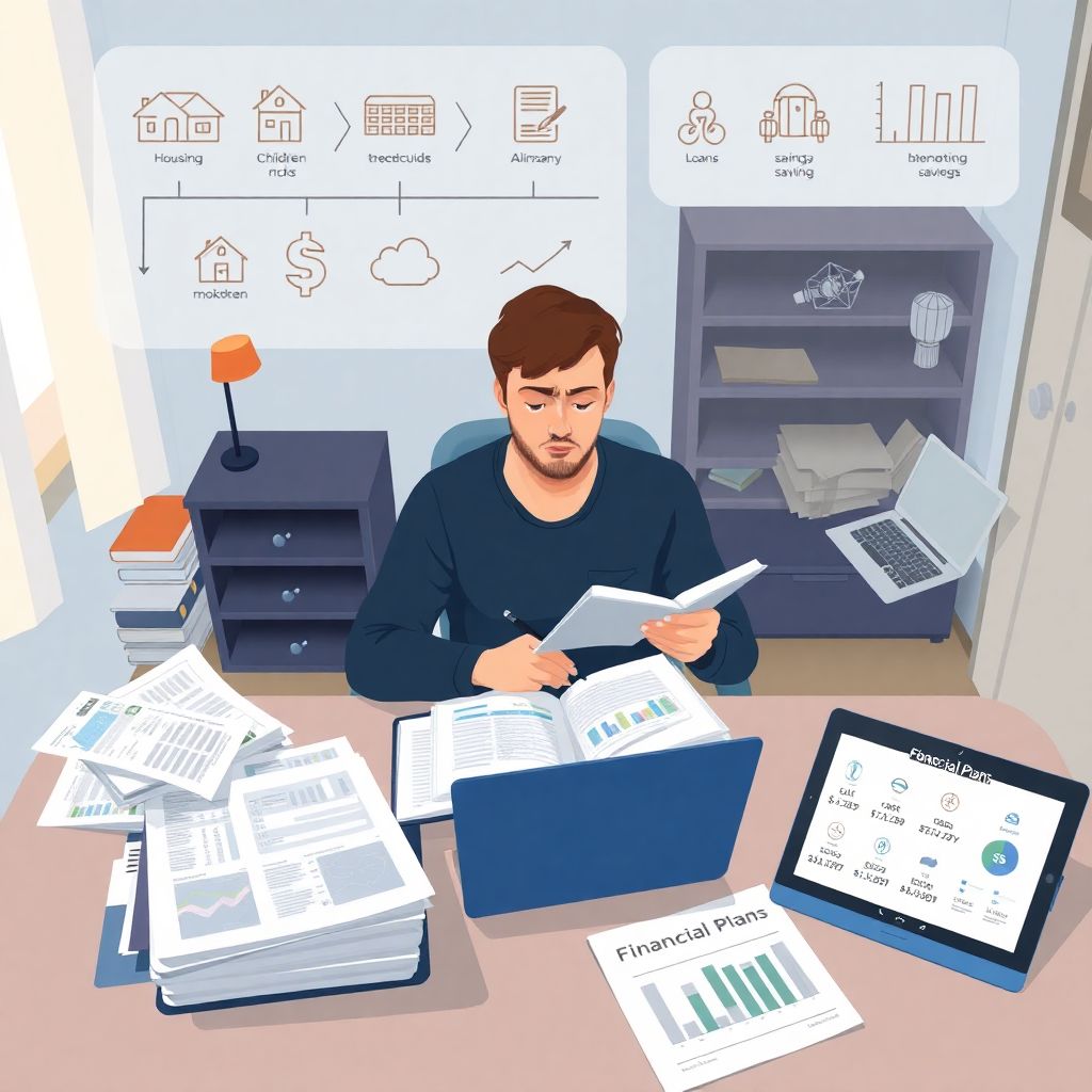 Как избегать финансовых проблем после развода и сохранить стабильность