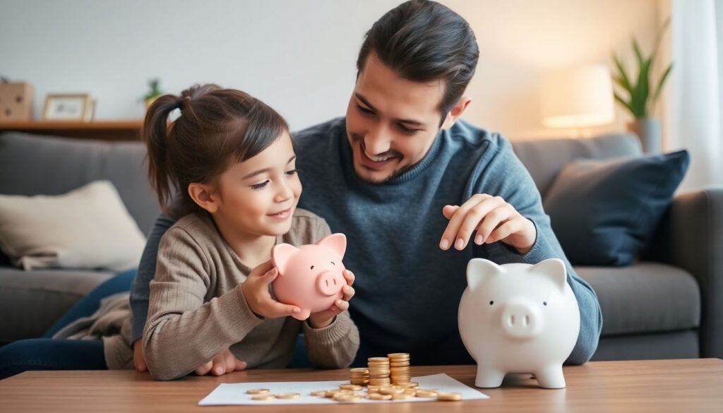 Как развивать финансовую грамотность в детях через практику - иллюстрация