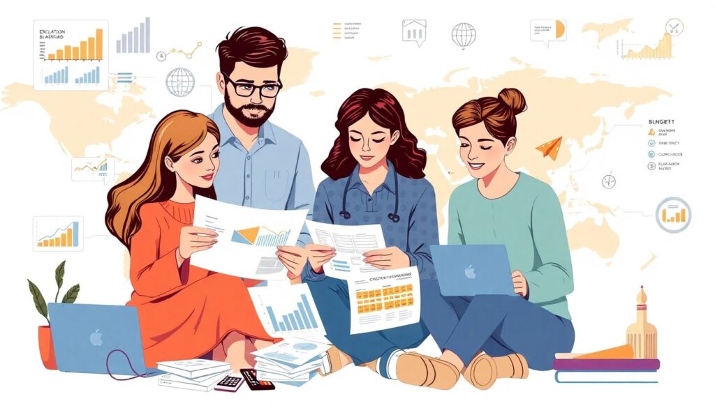 Как планировать бюджет на обучение детей за границей - иллюстрация