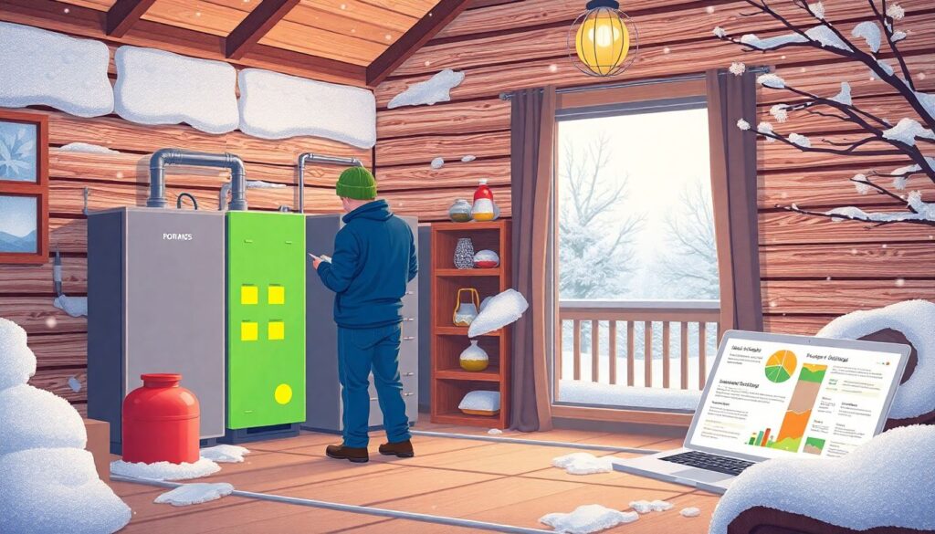 Как экономить на газе и отоплении в зимний период - иллюстрация