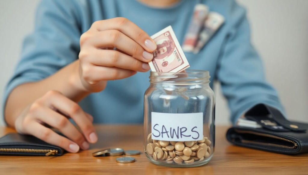 Как откладывать деньги, когда зарплаты едва хватает до конца месяца - иллюстрация