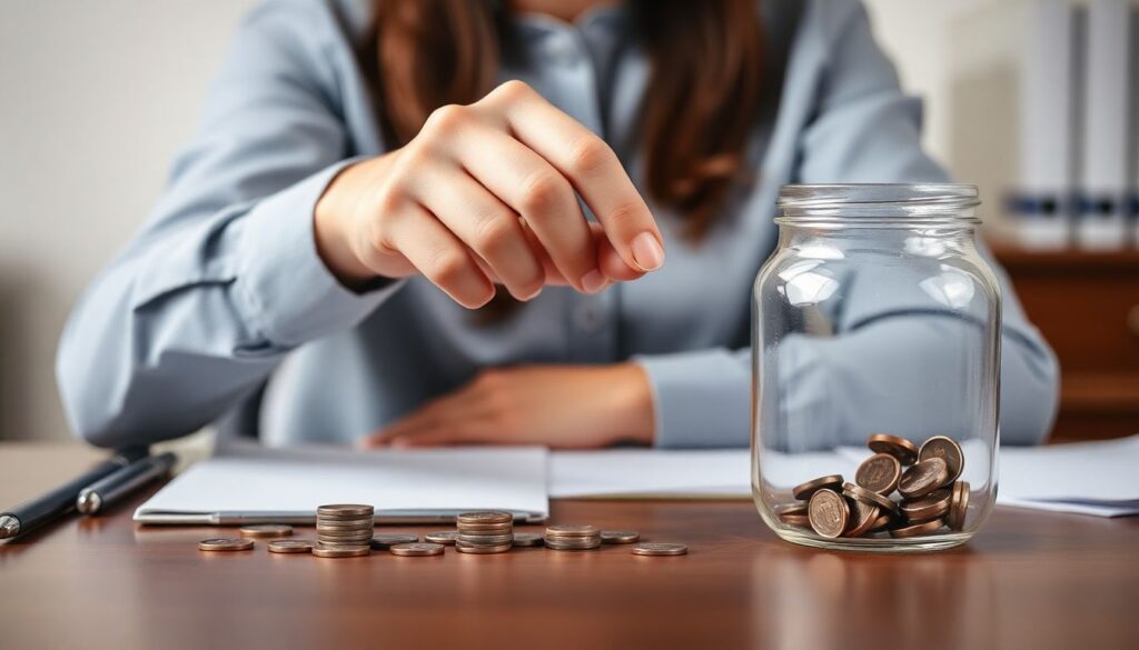Как откладывать деньги, когда зарплаты едва хватает до конца месяца - иллюстрация